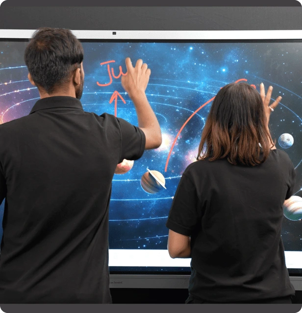 top interactive flat panel display